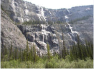 Weeping Wall - Icefields Parkway, Banff NP, Alberta, Canada