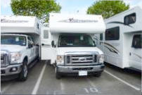 24 ft motorhome waiting for us
