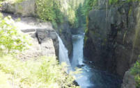 Elk Falls near Campbell River