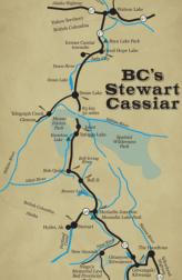 Map Cassiar Highway 37